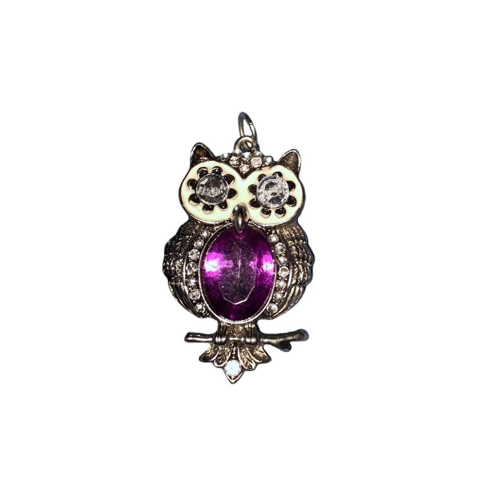 Owl necklace pendant